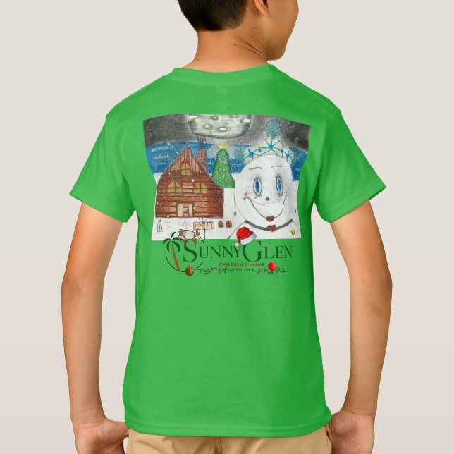 A Camisa De Natal De 2024 ( Kids Ssize) (Verso)