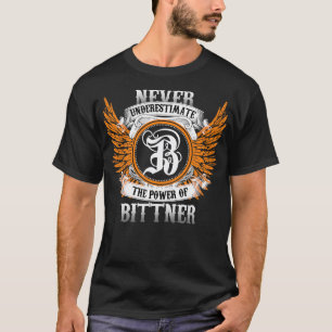 A Camisa De Nome De Bitner Nunca Subestima A Potên