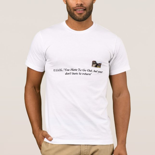 A camisa de U.SC.G., esfria, obtem para o (Frente)