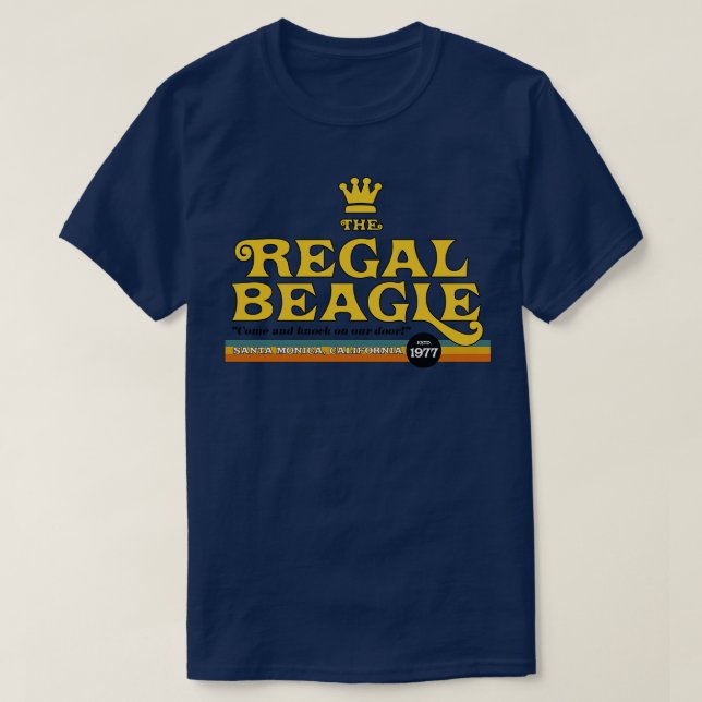 A Camisa do Beagle Regal (Frente do Design)