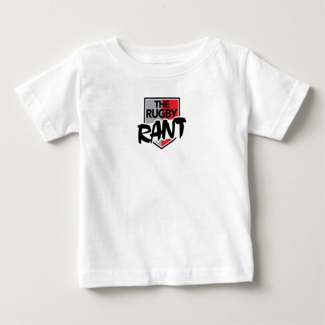 A Camisa Do Bebê Rant Do Rugby (Frente)