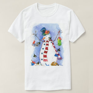 A Camisa do Boneco de Neve Mais Feliz