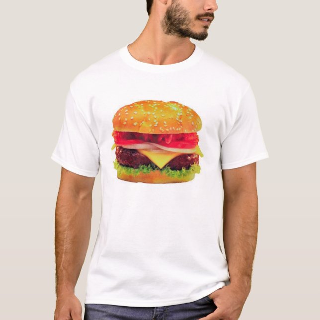 A camisa do cheeseburger (Frente)