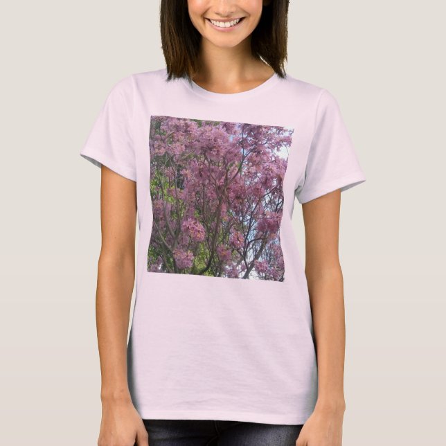 A Camisa Do Flor De Trompete (Frente)