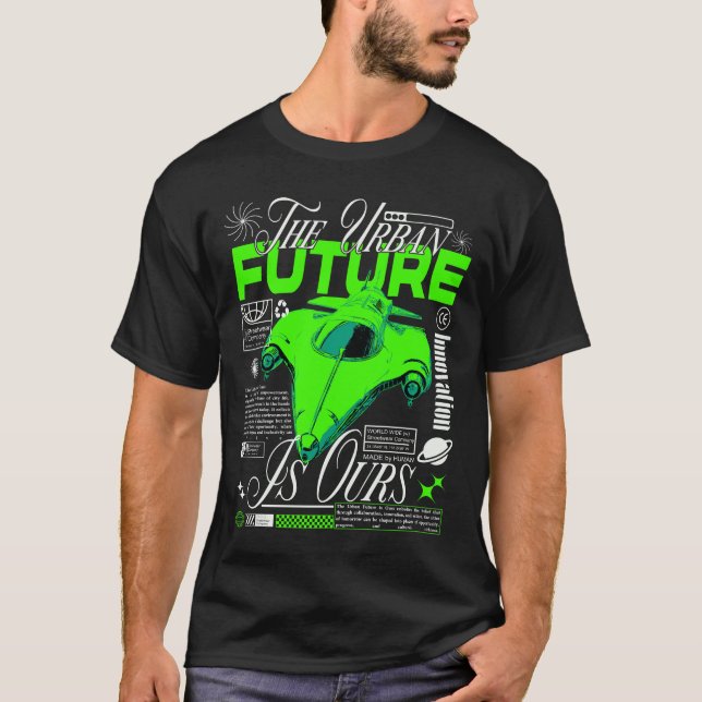 A camisa do futuro urbano (Frente)