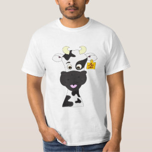 A camisa do homem engraçado dos desenhos animados