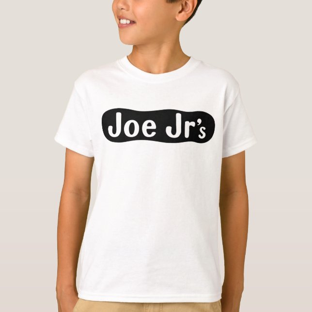 A camisa do Jr de Joe para miúdos (Frente)