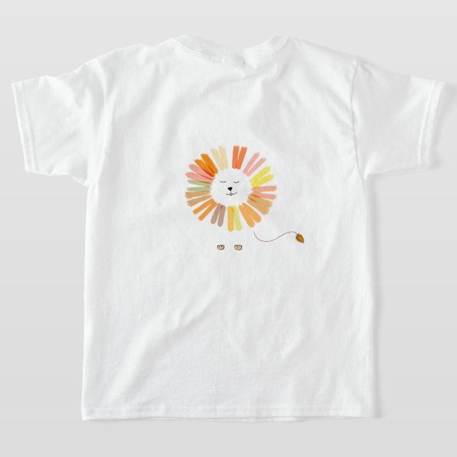 A camisa do leão ensolarado (Postura das costas)