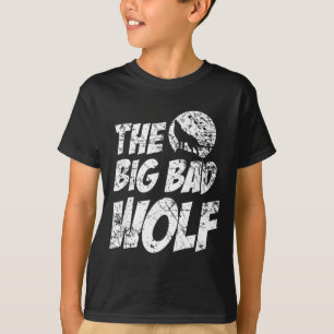 A Camisa do Lobo Mau Engraçado Cute Halloween