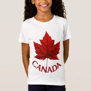 A camisa do miúdo da lembrança de Canadá do