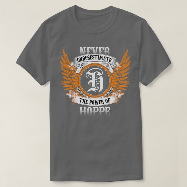A Camisa Do Nome Da Esperança Nunca Subestima O Po (Frente do Design)