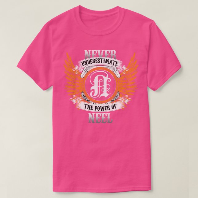 A Camisa Do Nome Da Neel Nunca Subestima A Potênci (Frente do Design)