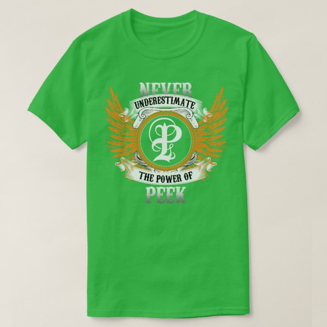 A Camisa Do Nome De Escada Nunca Subestima A Potên (Frente do Design)