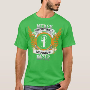 A Camisa Do Nome Inglês Nunca Subestima O Poder De