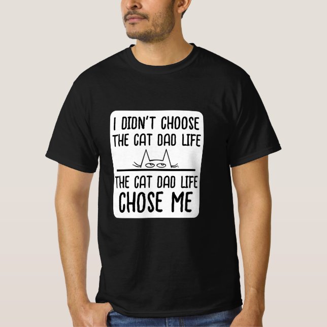 A Camisa do Pai de Gato que a Vida Escolheu (Frente)