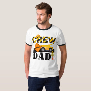 A camisa do PAI do grupo de construção personali
