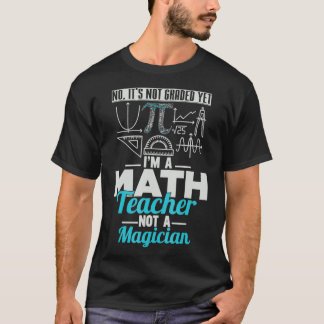 A camisa do professor de matemática ainda não está