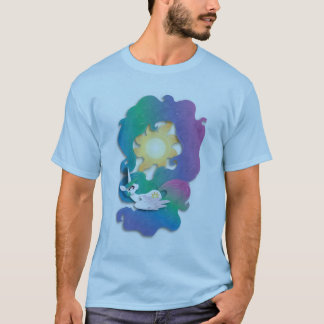 A camisa dos homens celestiais do abraço