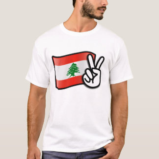 A camisa dos homens da paz de Líbano