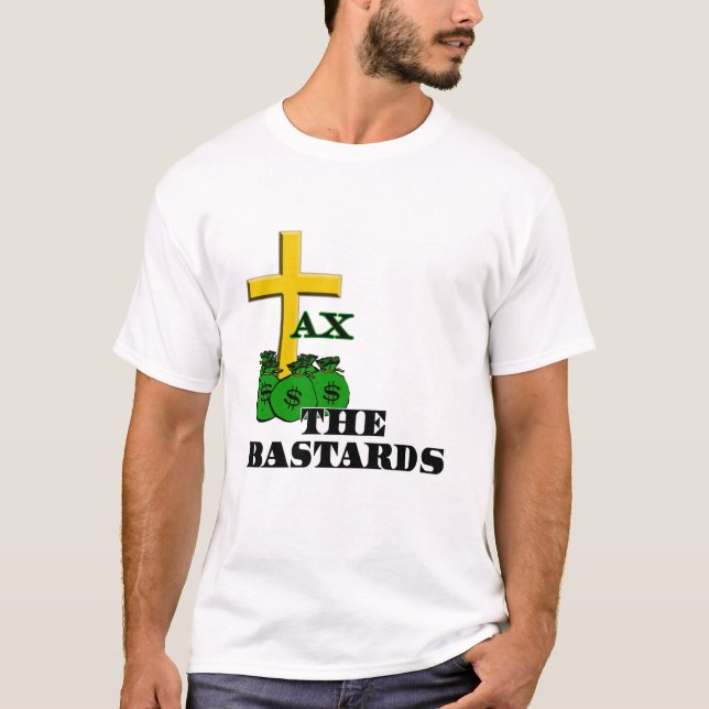 A camisa dos homens da religião do imposto (Frente)