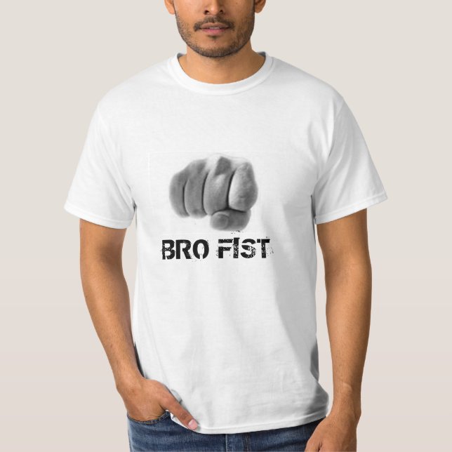 A camisa dos homens do punho de Bro (Frente)