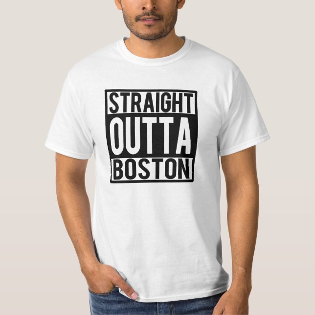 A camisa dos homens engraçados retos de Outta (Frente)
