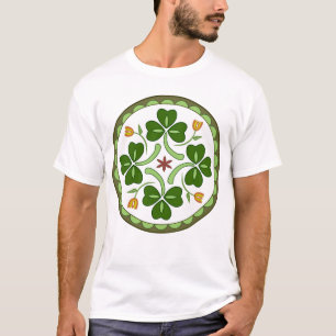 A camisa dos homens - Hex irlandês da boa sorte