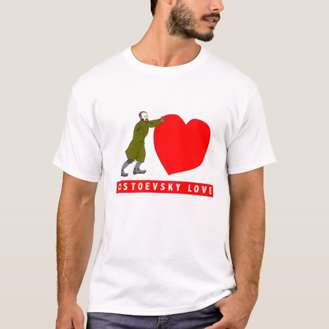 A camisa dos namorados do amor de Dostoevsky (Frente)