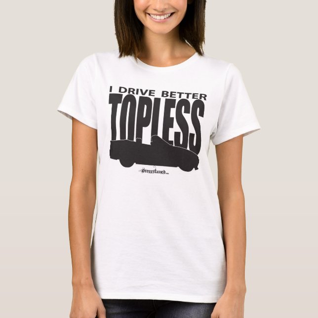 A camisa "em topless" das mulheres da RUA (Frente)