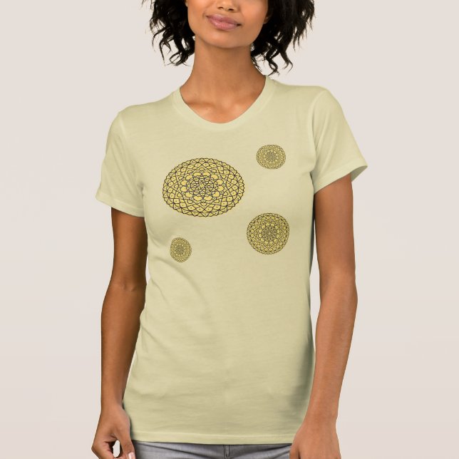 A camisa escura das mulheres celestiais do dia (Frente)