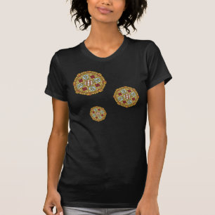A camisa escura das mulheres de Nouveau da queda