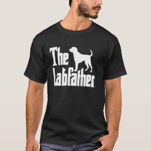 A Camisa LabFather Labradores Engraçados Pai M