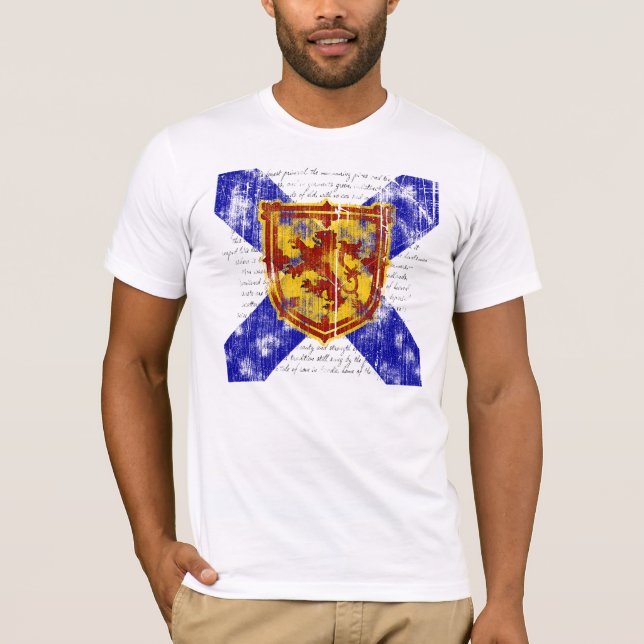 A camisa leve dos homens de Nova Escócia (Frente)