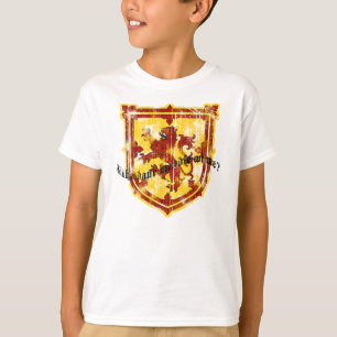 A camisa leve dos miúdos de Scotland