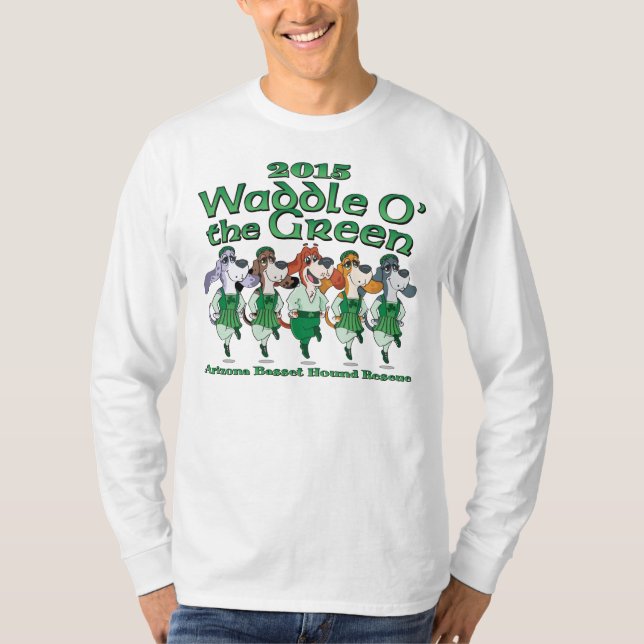A camisa longa da Capa de 2015 homens verdes do (Frente)