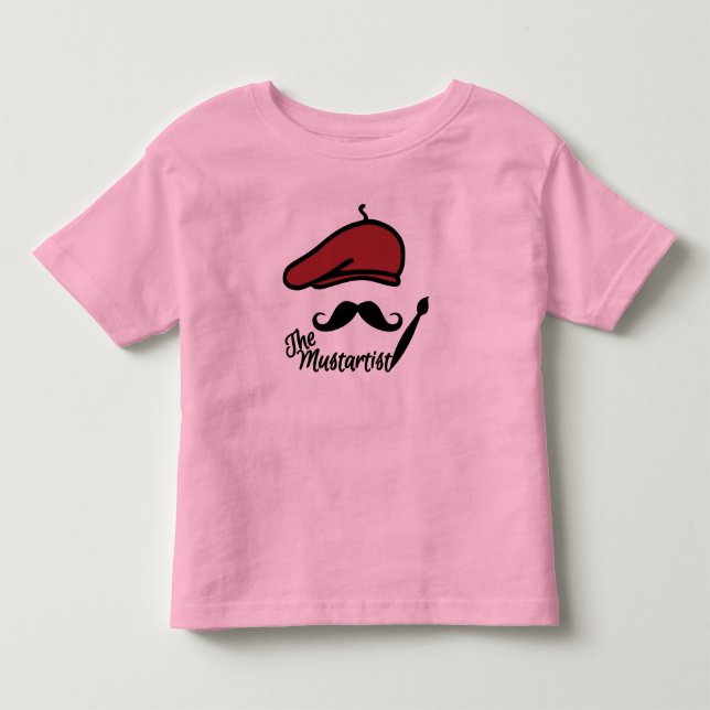 A camisa Mustartist - escolha estilo e cor (Frente)