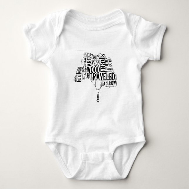 A camisa não tomada da arte da palavra da estrada (Frente)