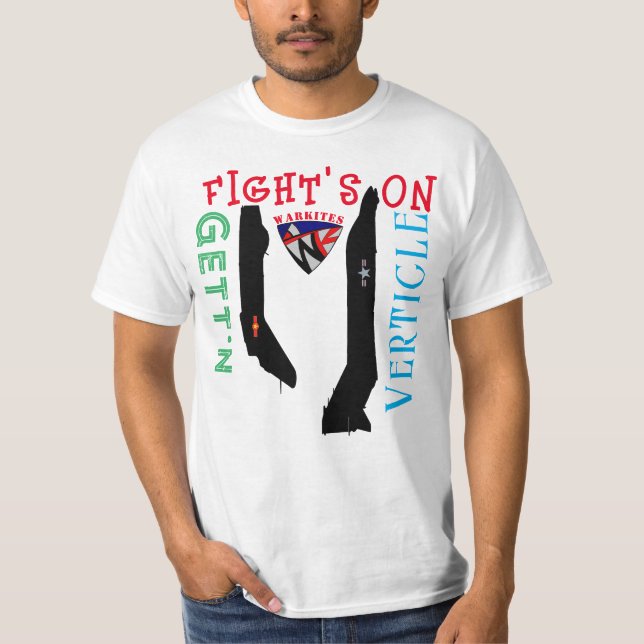 A Camisa On-T da Luta (Frente)