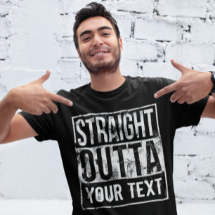 A camisa reta feita sob encomenda de Outta