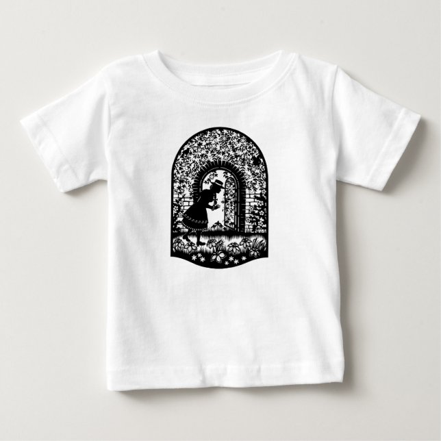 A Camisa Secreta Do Bebê Do Jardim (Frente)