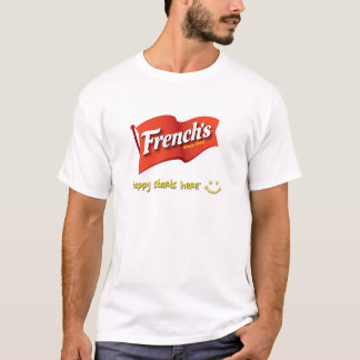 A camisa sem mangas dos homens do francês