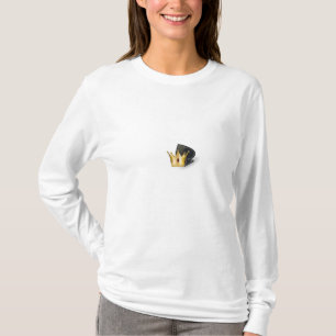 A camisa Sleeved longa das mulheres da "verdade"