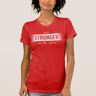 A camisa sobre das mulheres mais fortes do
