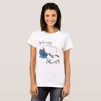 A camisa sonolento das mulheres de Sheepy