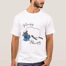 A camisa sonolento dos homens de Sheepy