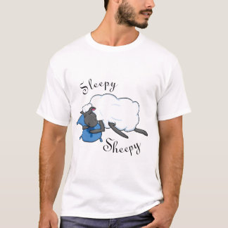 A camisa sonolento dos homens de Sheepy