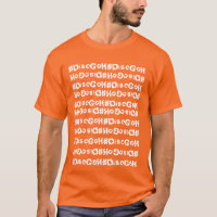 A camisa tingida laço do #DiscGolf