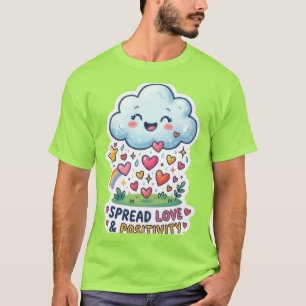 A Camiseta Adesivo Nuvem de Chuva Feliz