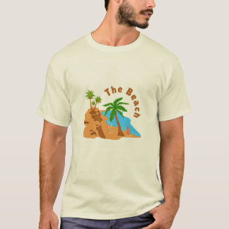 A Camiseta Clássica Creme The Beach | Verão Costei