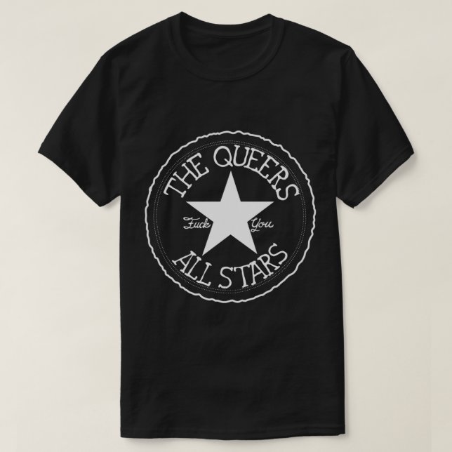 A Camiseta Clássica das Filas (Frente do Design)